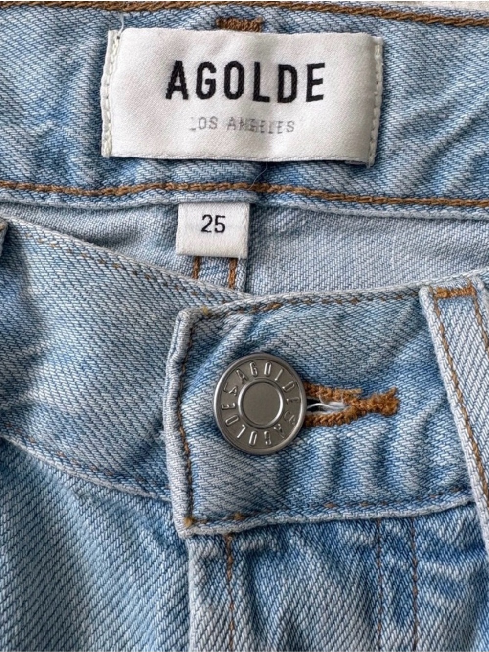 AGOLDE 90’s Crop Midrise Straight Jeans - Picture 7 of 8